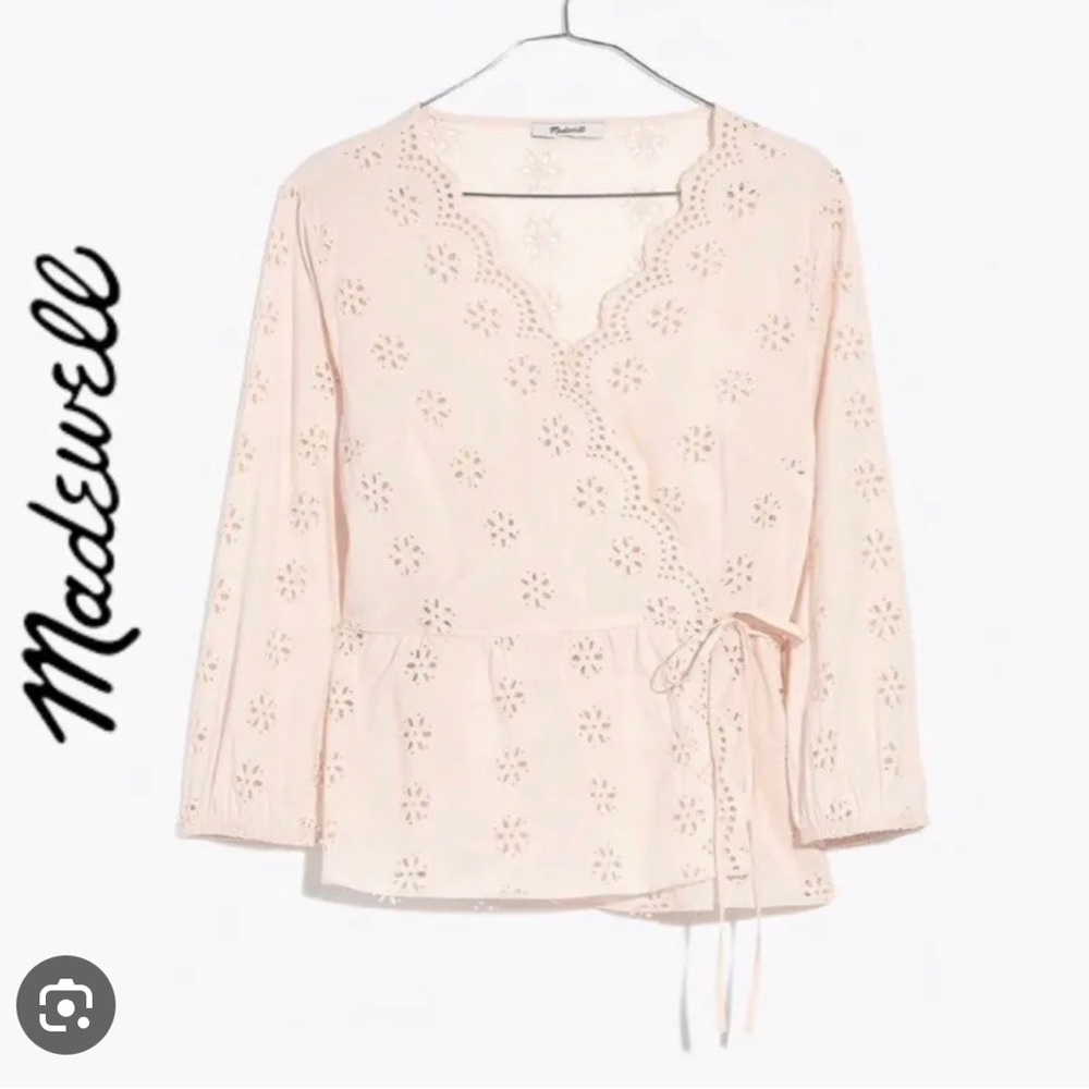 Light pink Madewell Top